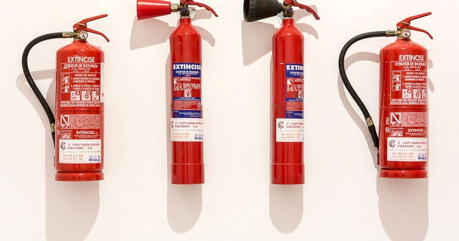 A fire extinguisher inspection costs about $15 to $40 per extinguisher in 2026