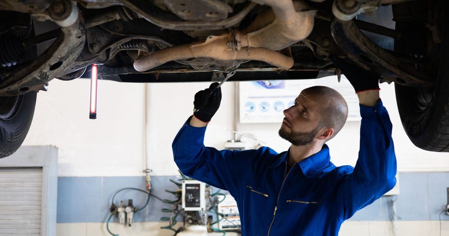 A Midas diagnostic costs about $100 to $130 in 2026