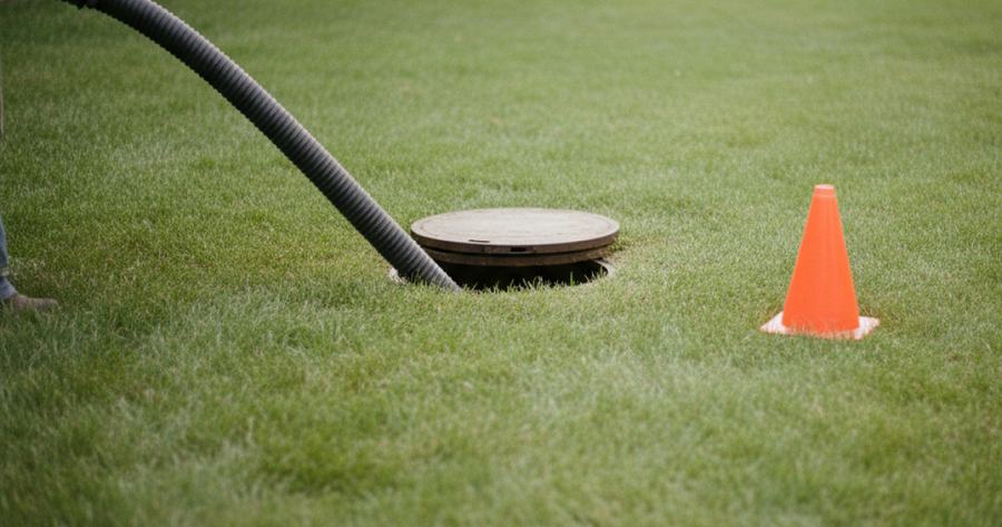Septic tank pumping costs $300 to $800 in 2026
