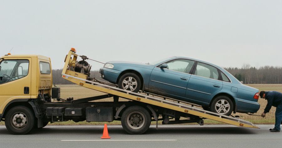 A local tow costs $75 to $250 in 2026